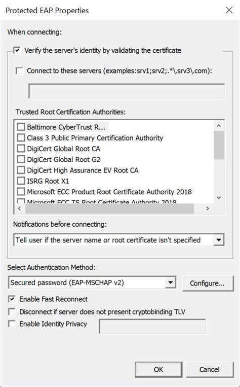 windows eap authentication protocol